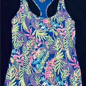 Lilly Pulitzer Tropical Tiger Print Tank Top
